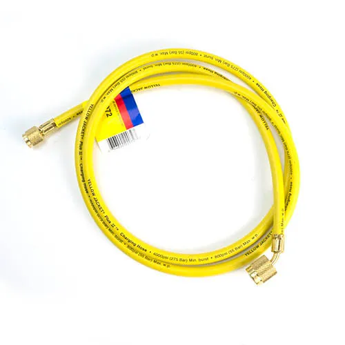 Yellow Jacket 22072 Plus II Charging Hose With Sealright Fitting